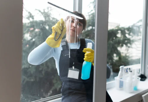 Nettoyage de vitres intérieures et extérieures à Colombier-le-Vieux